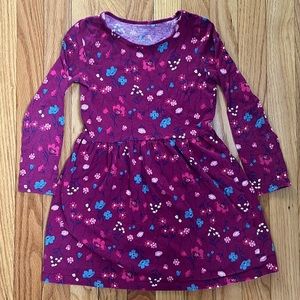 Carter’s long sleeve floral dress